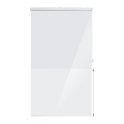 Transparent Water-Repellent Bathroom Roller Blind