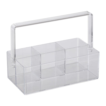 Transparent bag with handle