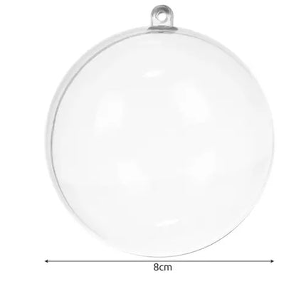 Transparent baubles - set of 12 Ruhhy 20508