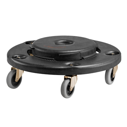 Trash Can Dolly Base, Fits 20–55 Gallon, 500 lb