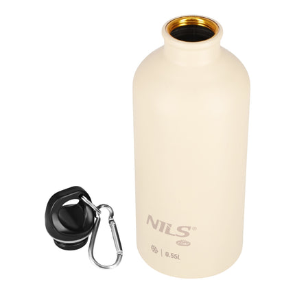 Travel Bottle 550ml Beige – Leak-Proof Design