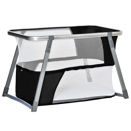 Adjustable Travel Bed and Cradle for Baby, Foldable, Oxford Fabric