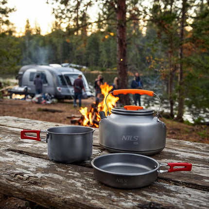 Travel Kettle with Lid, 1.1L Capacity