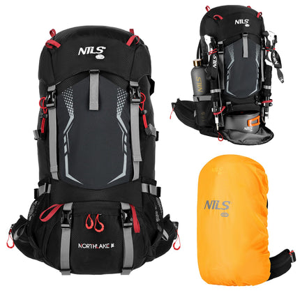 Travel Pack Black 30L+10L – Expandable Backpack
