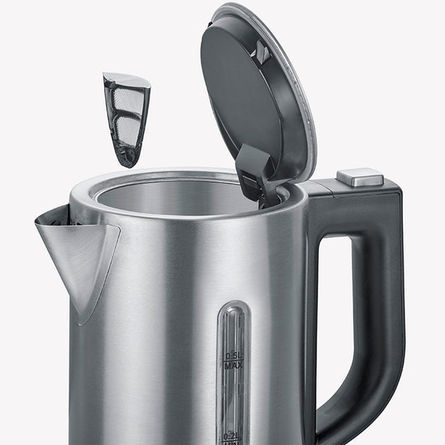 Travel kettle stainless steel 0.5l 115/230V incl. mugs WK3647