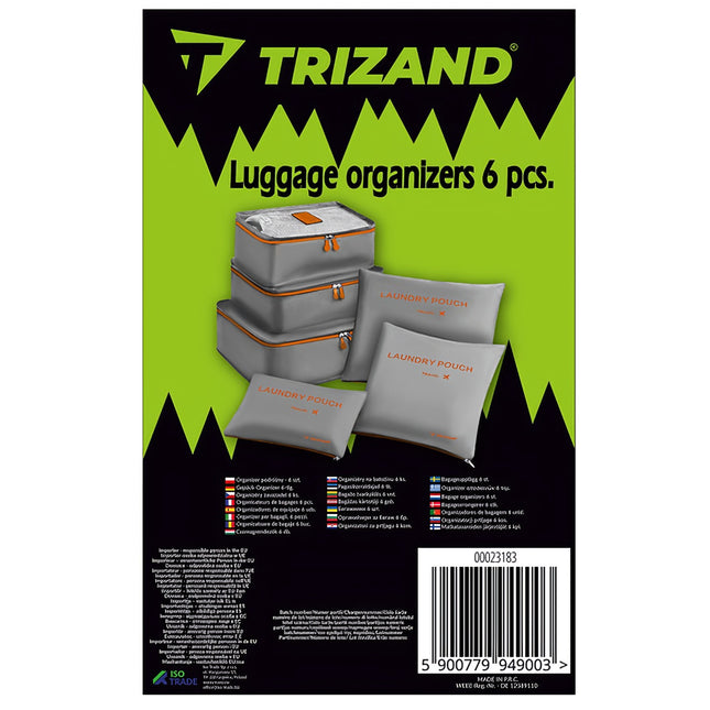 Travel organizer - 6 pcs. Trizand 23183