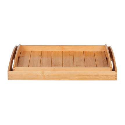 Trays in bamboo - set of 2