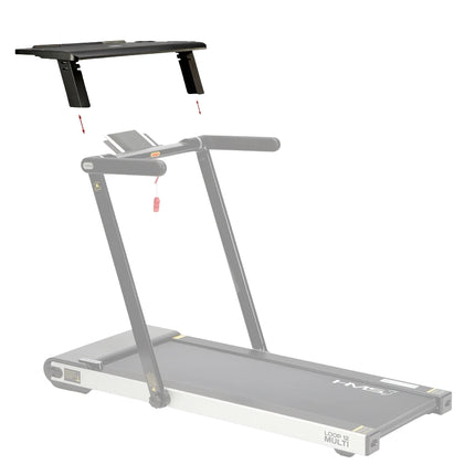 Treadmill Desk with Adjustable Height and Foldable Design