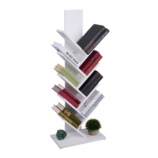 Tree Bookshelf, Multi-Level Storage for Living Room