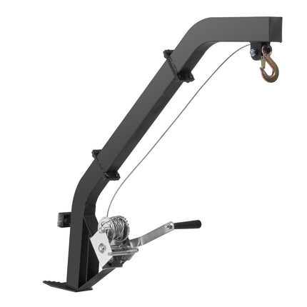 Tree Mounted Deer Hoist, 353 lb Hand Winch, Ratchet Strap