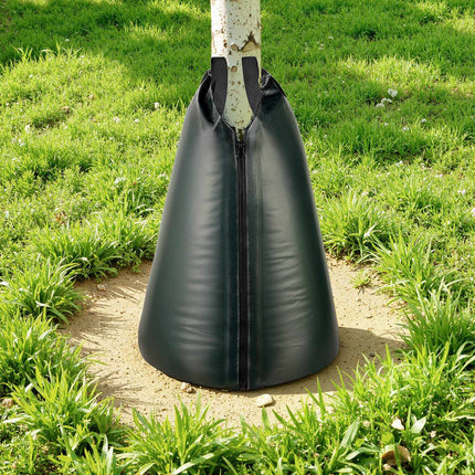 Tree Watering Bags, 20 Gal, 25-Pack, 3–4 Hr Drip, Zipper