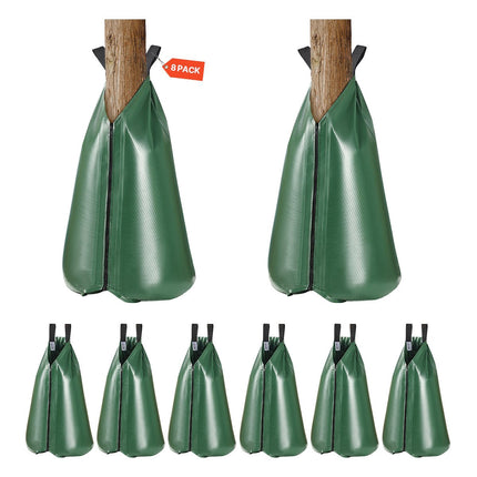 Tree Watering Bags, 8-Pack, 20 Gallon Slow-Release