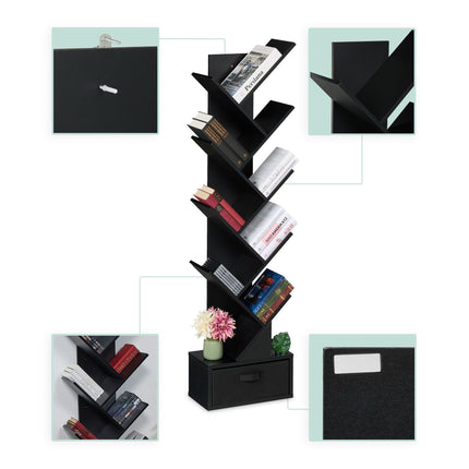 Tree-shaped bookshelf