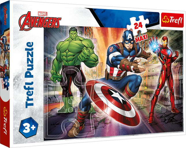 Trefl Avengers Maxi Puzzle, 24 Pcs