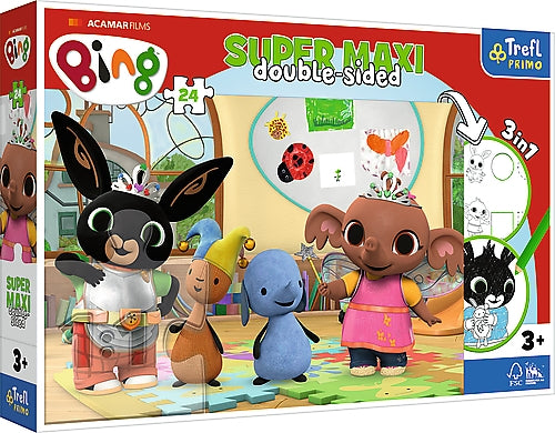 Trefl Bing Super Maxi Puzzle, 24 Pcs