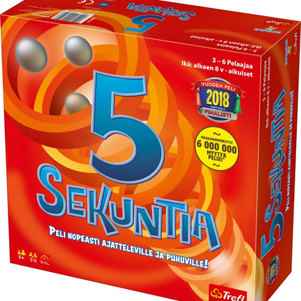 Trefl Board Game 5 Seconds (In Finnish Lang.)