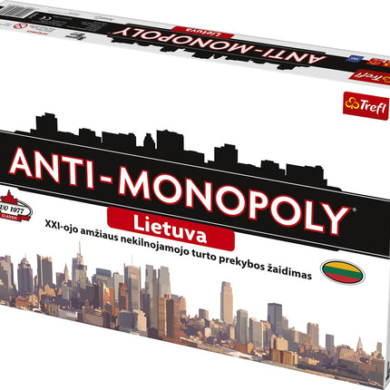 Trefl Board Game Anti-Monopoly (In Lithuanian Lang.)