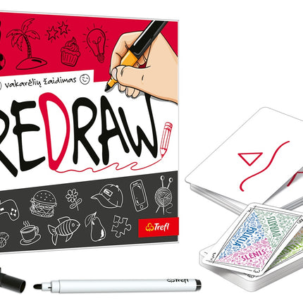 Trefl Board Game Redraw (In Lithuanian Lang.)