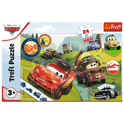 Trefl Cars Maxi Puzzle, 24 Pcs