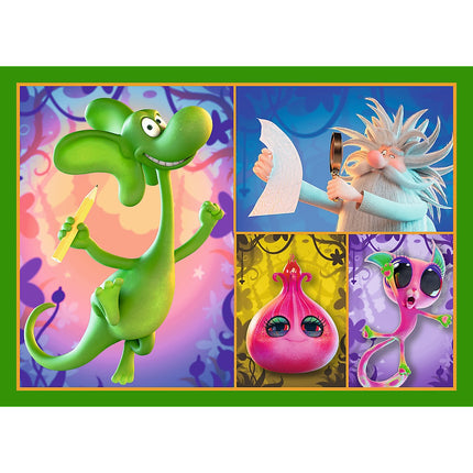 Trefl Diplodocus Puzzle Set 4 In 1