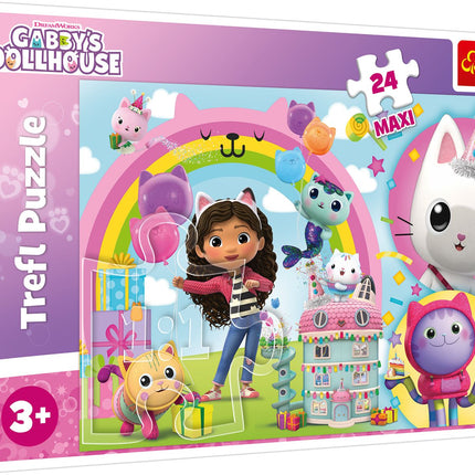 Trefl Gabby´S Dollhouse Maxi Puzzle 24 Pcs