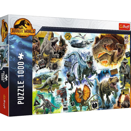 Trefl Jurassic Word Puzzle 1000 Pcs