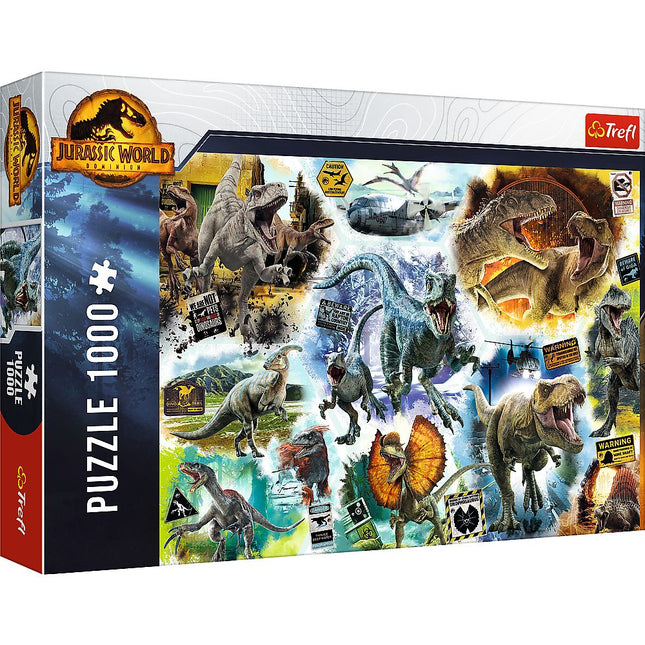 Trefl Jurassic Word Puzzle 1000 Pcs