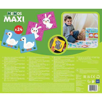 Trefl Memo Maxi Farm Animals