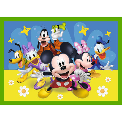 Trefl Mickey Mouse Puzzle 4 In 1 Set 12 15 20 24 Pcs
