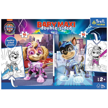 Trefl Paw Patrol Baby Maxi Puzzle, 10X2 Pcs