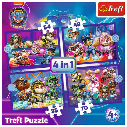 Trefl Paw Patrol Puzzle 4 In 1 Set