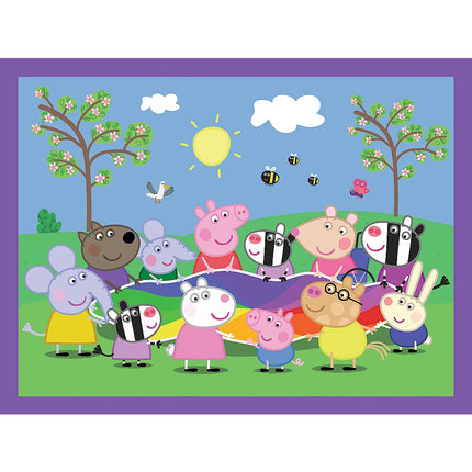 Trefl Peppa Pig Puzzle Set With Memo Cards