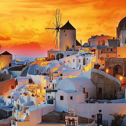 Trefl Prime Puzzle Romantic Sunset Santorini, 1500 Pcs