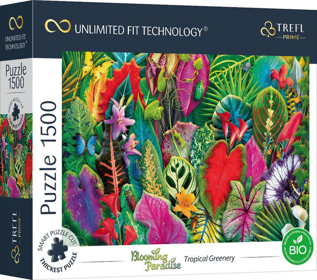 Trefl Prime Puzzle Tropical Greenery, 1500 Pcs