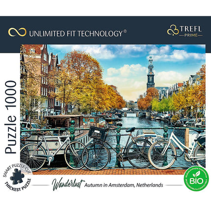 Trefl Prime Puzzle Wanderlust Amsterdam, 1000 Pcs