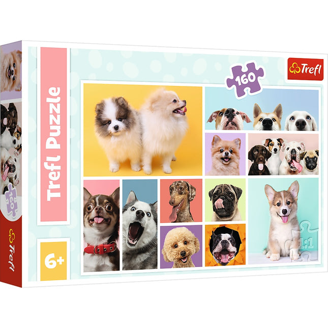 Trefl Puzzle Dogs 160 Pcs