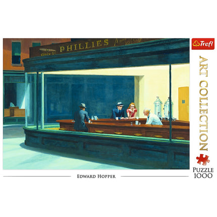 Trefl Puzzle Nighthawks, 1000 Pcs