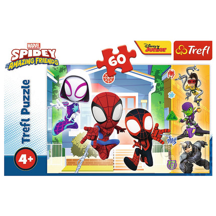 Trefl Spider-Man Puzzle Spidey 60 Pcs