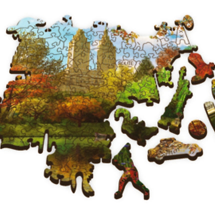 Trefl Wooden Puzzle Central Park Manhattan New York 500+1 Pcs