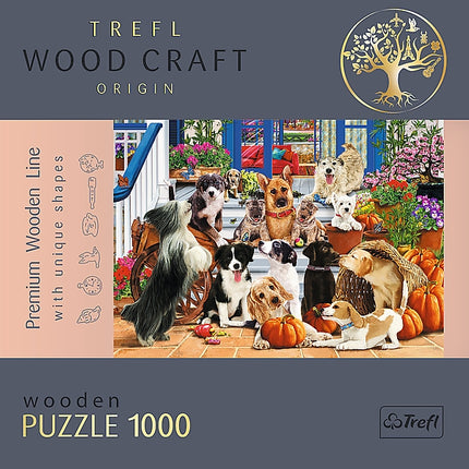 Trefl Wooden Puzzle Doggy Friendship 1000 Pcs