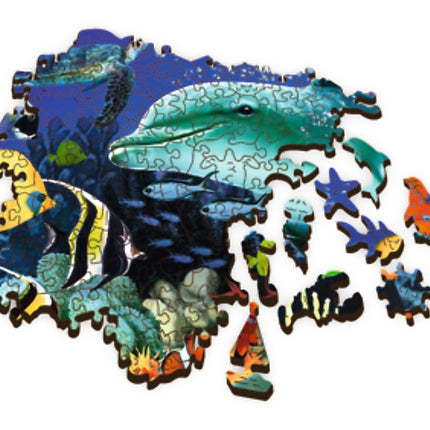 Trefl Wooden Puzzle Sea Life 500+1 Pcs