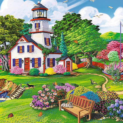 Trefl Wooden Puzzle Summer Haven 500+1 Pcs