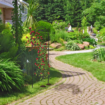 Trellis 150 cm set of 2 black