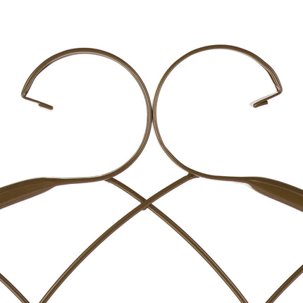 Trellis 220 cm set of 2 brown