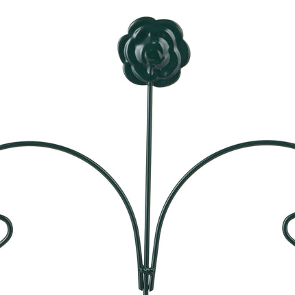 Trellis 220 cm set of 2 green