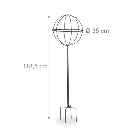 Trellis globe set in two