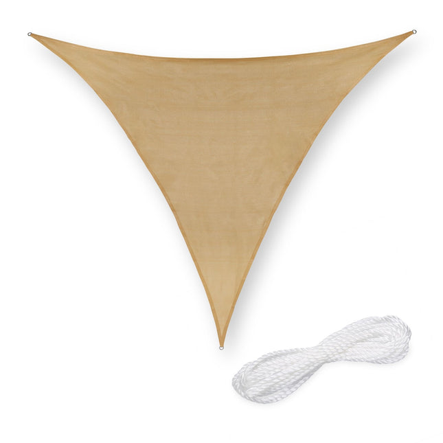 Triangular HDPE Sun Shade Sail – UV Protection, Weather Resistant