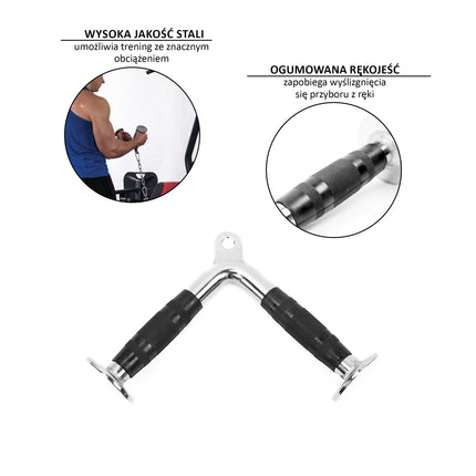 Triangular Handle, Universal Fit, Durable Steel