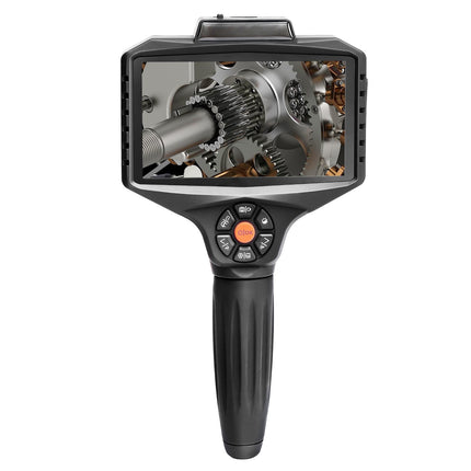 Triple-Lens Borescope Camera, 5-Inch IPS, 1080P, 5m, 10-LED