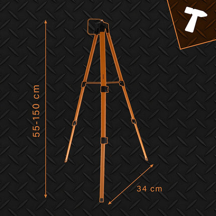 Tripod for Cross Line Laser, 150cm Adjustable Height
